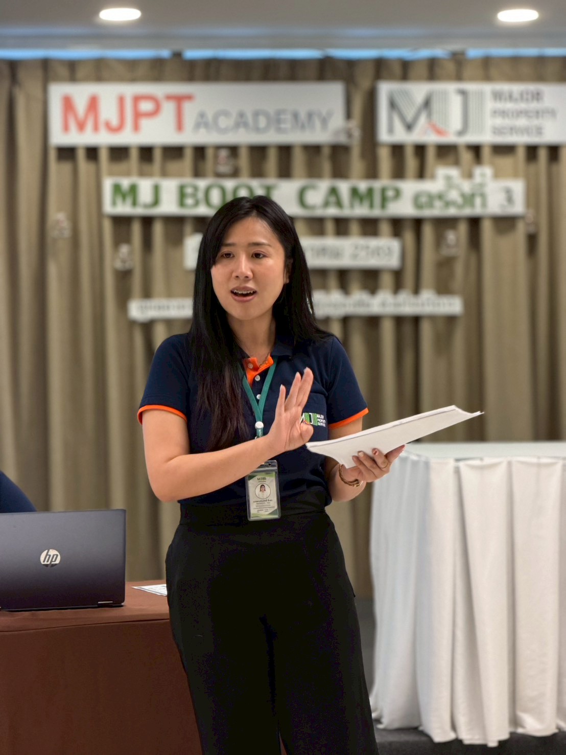 การฝึกอบรมหลักสูตร MJ BOOT CAMP ครั้งที่ 3